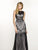 G3311 Dress in Ivory and Black