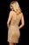 Sherri Hill - 53061 Fully Beaded Racerback Fitted Short Dress In Gold