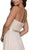 Nox Anabel - Y102P Sleeveless Halter Neck A-line Dress In Neutral