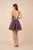 Nox Anabel - Y678 Plunging V-neck A-line Dress In Purple