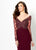 Montage by Mon Cheri - 219973 Bead Embellished Sheath Dress In Red