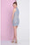 Terani Couture - 1722H4584 Embellished Halter Neck Fitted Dress