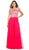 Floor Length Lace Bodice Gown