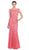 Eureka Fashion - 2050 Lace and Satin Sequin Mermaid Gown