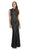 Eureka Fashion - 2061 Allover Lace High Neckline Mermaid Dress