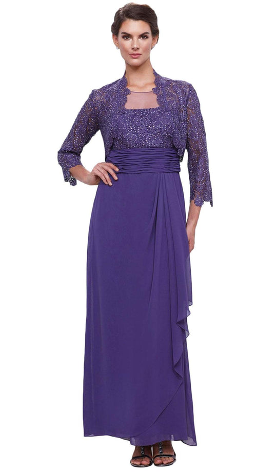 Nox Anabel - 5113 Illusion Dress with a Jacket