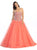Eureka Fashion - 3005 Jeweled Semi-Sweetheart Ballgown With Bolero