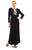 Daymor Couture - Embellished Sweetheart A-Line Dress 703112 in Black and White